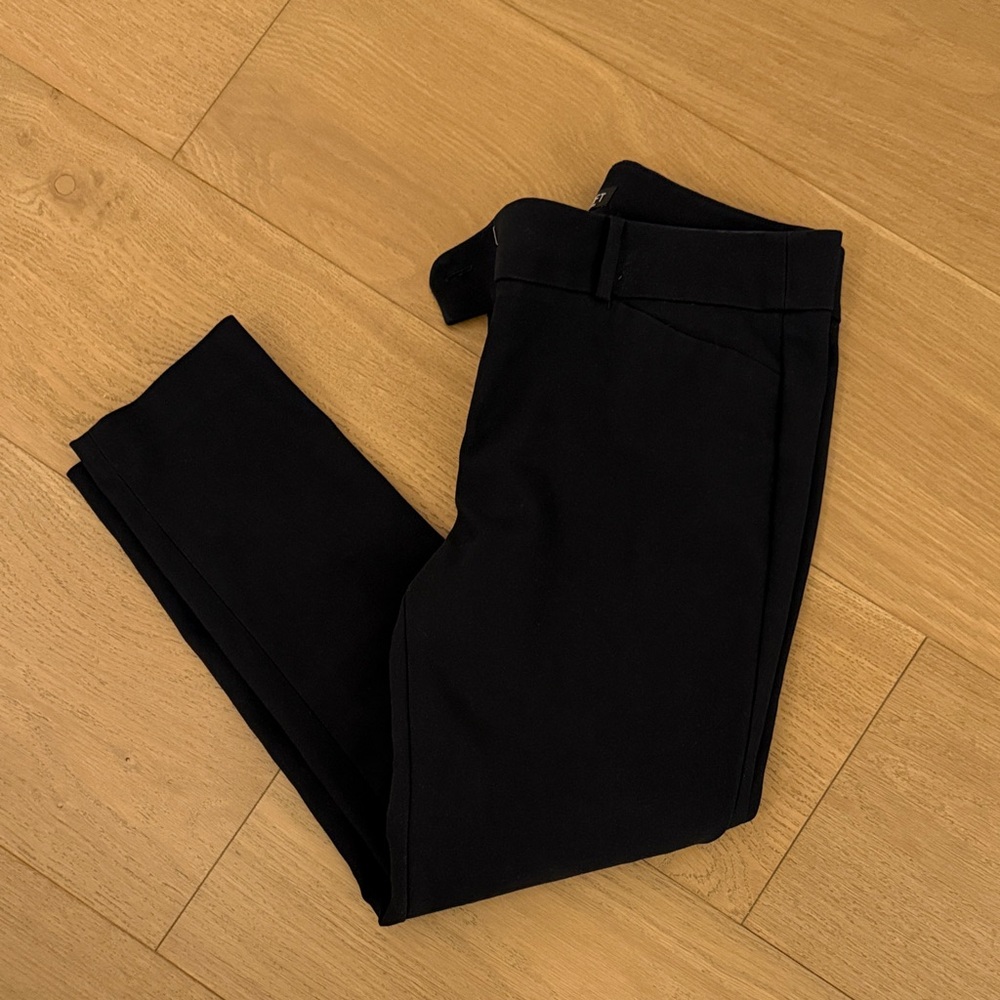LOFT Marissa Skinny Black Pants